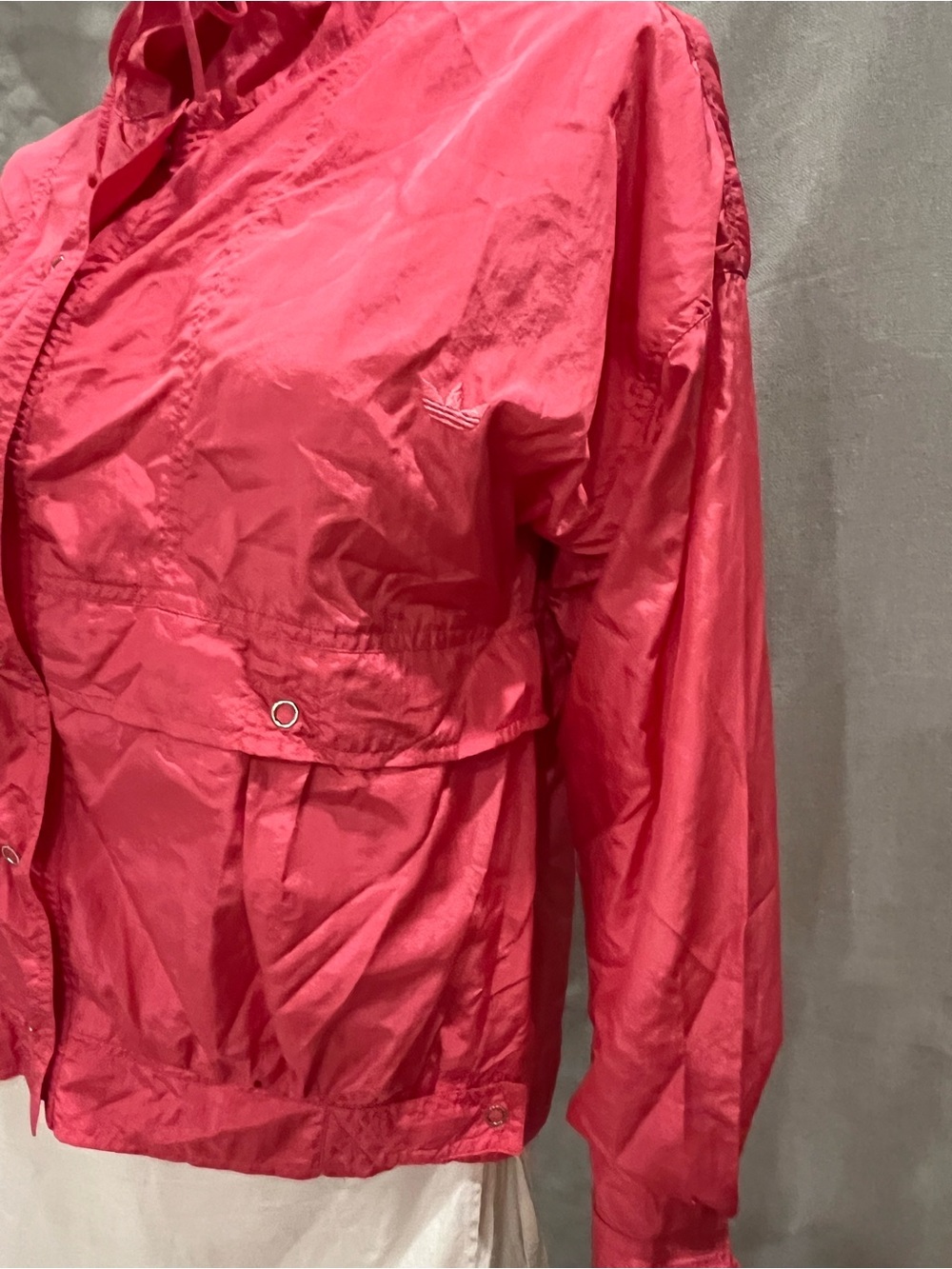 Vintage Adidas Lightweight Pink Windbreaker Jacket